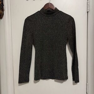 BCBGMAXAZARIA Gold Metallic Top